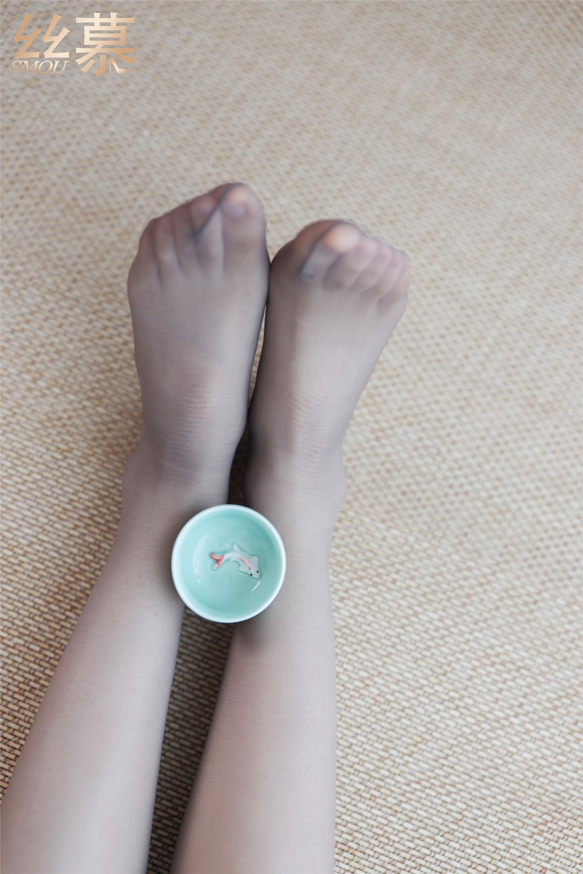 丝慕写真 特写集 TX035 可儿《踩丝茶艺师-可儿》